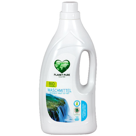 Planet Pure Bio Waschmittel für sensible Haut Hypoallergen