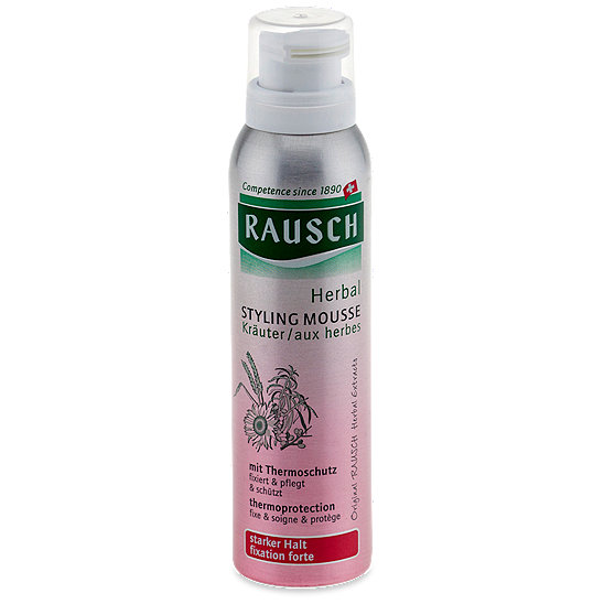 Rausch Kräuter Styling Mousse Schaumfestiger starker Halt