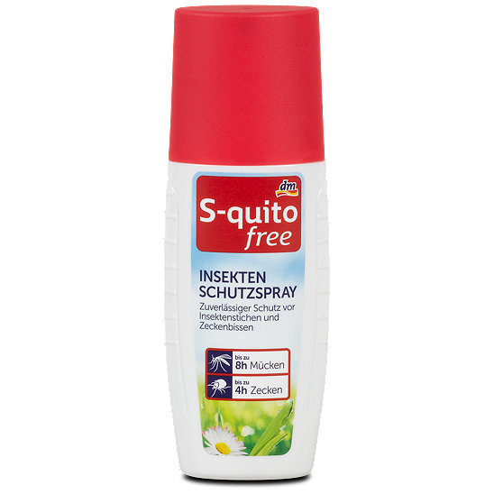 S-quitofree Insekten Schutzspray - Insektenschutz im dm Online Shop