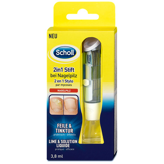 Scholl Feuchtigkeitscreme Für Fuss Und Nagel Dm Scholl 2in1 Stift bei Nagelpilz - Fußpflege