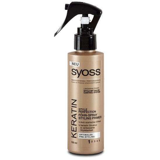 syoss Keratin Style Perfection FöhnSpray Styling Primer