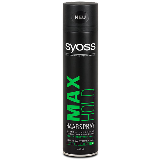 syoss Max Hold Haarspray Mega starker Halt
