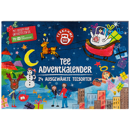 Teekanne Adventkalender Tee, Geschenksets