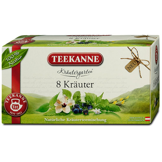 Teekanne 8 Kräuter