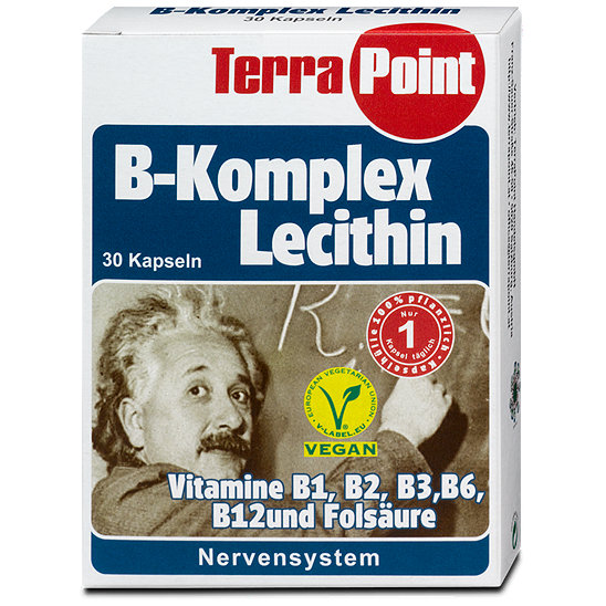 TerraPoint BKomplex Lecithin Nervensystem Kapseln