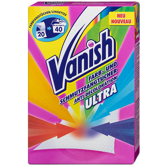 Vanish Farb und Schmutzfangtücher Ultra