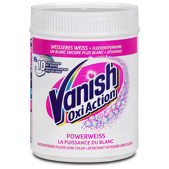 Vanish Oxi Action Powerweiss Fleckentferner Pulver